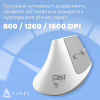 Мишка Ajazz i300 Wireless/Bluetooth/USB White (i300-W) - Image 11