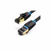 Патч-корд 10м, S/FTP cat 8 RJ-45 black Vention (IKABL) - Image 1
