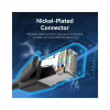 Патч-корд 1м, S/FTP cat 8 RJ-45 black Vention (IKKBF) - Image 7