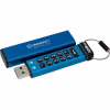 USB флеш накопичувач Kingston 128GB IronKey Keypad 200 AES-256 Encrypted Blue USB 3.2 (IKKP200/128GB) - Image 1