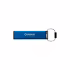 USB флеш накопитель Kingston 128GB IronKey Keypad 200 Type-C Encrypted Blue USB 3.2 (IKKP200C/128GB) - Image 3