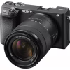Цифровой фотоаппарат Sony Alpha 6400 kit 18-135 Black (ILCE6400MB.CEC) - Image 1