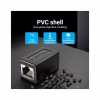 Сращиватель UTP 1+1 RJ45 cat 6e, Black Vention (IPVB0) - Image 2