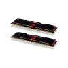 Модуль пам'яті для комп'ютера DDR4 32GB (2x16GB) 3200 MHz IRDM Black Goodram (IR-X3200D464L16A/32GDC) - Image 2