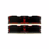 Модуль пам'яті для комп'ютера DDR4 32GB (2x16GB) 3200 MHz IRDM Black Goodram (IR-X3200D464L16A/32GDC) - Image 1
