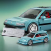 Конструктор Mattel Brick Shop Speed Honda Custom 90 Civic EF (JHF62) - Image 7