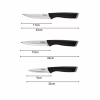 Набір ножів Tefal Essential 3шт, нержавіюча сталь, пластик, чорний (K2219455) - Image 8