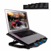 Подставка для ноутбука IceCoorel 10-15", 1*125mm 1400 RPM + 4*70mm 2500 RPM, 2*USB, 365x297x30mm, Blue (K5Bl) - Image 6