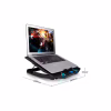 Подставка для ноутбука IceCoorel 10-17", 6*70mm 1800 RPM, 2*USB, + LCD, 365*297*30mm, Black (K8) - Image 7