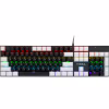 Клавиатура Vinga KBGM-095 LED Brown Switch USB White/Black (KBGM-095BR White/Black) - Image 1