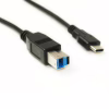 Кабель для принтера USB-C 3.0 to BM 1.5m PowerPlant (KD00AS1275) - Image 2