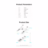 Підставка до ноутбука Vention Laptop X-type Stand White ABS 83-170мм (KDNW0) - Image 11