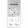 Підставка до ноутбука Vention Laptop X-type Stand White ABS 83-170мм (KDNW0) - Image 4