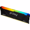 Модуль памяти для компьютера DDR4 8GB 3200 MHz Beast RGB Kingston Fury (ex.HyperX) (KF432C16BB2A/8WP) - Image 2