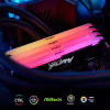 Модуль памяти для компьютера DDR4 8GB 3200 MHz Beast RGB Kingston Fury (ex.HyperX) (KF432C16BB2A/8WP) - Image 8