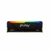 Модуль памяти для компьютера DDR4 8GB 3200 MHz Beast RGB Kingston Fury (ex.HyperX) (KF432C16BB2A/8WP) - Image 1