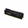Модуль памяти для компьютера DDR4 16GB (2x8GB) 3200 MHz Black Kingston Fury (ex.HyperX) (KF432C16BBK2/16WP) - Image 1