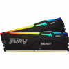 Модуль пам'яті для комп'ютера DDR5 16GB (2x8GB) 5600 MHz FURY Beast RGB Kingston Fury (ex.HyperX) (KF556C36BBEAK2-16) - Image 3