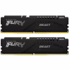 Модуль пам'яті для комп'ютера DDR5 64GB (2x32GB) 5600 MHz Beast Black Kingston Fury (ex.HyperX) (KF556C36BBEK2-64) - Image 1