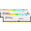Модуль пам'яті для комп'ютера DDR5 64GB (2x32GB) 5600 MHz Beast White RGB Kingston Fury (ex.HyperX) (KF556C36BWEAK2-64) - Image 4