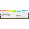 Модуль пам'яті для комп'ютера DDR5 16GB 5600 MHz FURY Beast White RGB Kingston Fury (ex.HyperX) (KF556C40BWA-16) - Image 1