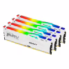 Модуль памяти для компьютера DDR5 128GB (4x32GB) 5600 MHz FURY Beast RGB White Kingston Fury (ex.HyperX) (KF556C40BWAK4-128) - Image 2