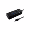 Концентратор Maiwo USB Type-C to 4х USB3.0 cable 29 cm (KH303) - Image 1