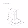 Витяжка кухонна Pyramida KX 60 (1000) B WH - Image 7