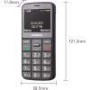 Мобильный телефон Panasonic KX-TU160 Grey (KX-TU160EXG) - Image 12