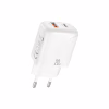 Зарядное устройство XO 1xUSB-C PD20W + 1xUSB QC3.0 White (L158.white) - Image 1
