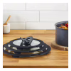 Кришка для посуду Tefal Ingenio, набір 3 шт, скло, пластик, чорний (L9849053) - Image 3