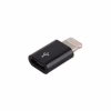 Переходник Lightning to Micro USB Lapara (LA-Lightning-MicroUSB-adaptor black) - Image 1