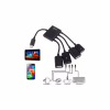 Концентратор Lapara LA-MicroUSB-OTG-HUB black - Image 7