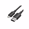 Дата кабель USB 2.0 AM to Lightning 1.0m 2.4A black Vention (LAMBF) - Image 1