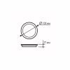 Світильник Eurolamp LED Glass Downlight 6W 500Lm 4000K (LED-DLR-6/4(glass)) - Image 3