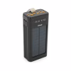 Батарея універсальна Linkage 30000mAh, Solar, 22.5W, cables Туре-С+Lighting, Black (LKP-46) - Image 1