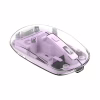 Мышка XO M12 Wireless Transparent/Pink (M12 Purple) - Image 1