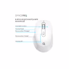 Мишка OfficePro M265W Wireless/Bluetooth Silent Click White (M265W) - Image 10