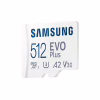 Карта пам'яті Samsung 512 GB microSDXC Class 10 UHS-I U3 V30 A2 EVO Plus+SD Adapte (MB-MC512SA/EU) - Image 2