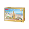 Пазл Cubic Fun Тривимірна головоломка-конструктор City Line Barcelona (MC256h) - Image 1