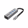 Концентратор Promate USB-C 4-in-1 порти Promate mediahub-c3.grey (mediahub-c3.grey) - Image 1