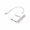 Адаптер Lightning to Lightning 12W + Lightning audio Promate (medialink-i2i) - Image 1