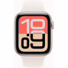 Смарт-часы Apple Watch SE 3 GPS 44mm Starlight Aluminium Case with Starlight Sport Band - M/L (MEHJ4RK/A) - Image 2