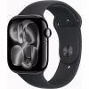 Смарт-годинник Apple Watch Series 11 GPS 46mm Jet Black Aluminium Case with Black Sport Band - S/M (MEUW4RK/A) - Image 1