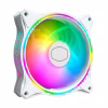 Кулер для корпуса CoolerMaster MasterFan MF120 Halo 3in1 White Edition (MFL-B2DW-183PA-R1) - Image 1