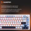 Клавіатура GamePro Genesis Warden MK160BL Outemu Swithes USB White (MK160BL) - Image 9