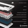 Клавіатура GamePro MK160W Hot-Swap Red Swich RGB USB UA White (MK160W) - Image 6