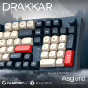 Клавиатура GamePro Asgard Drakkar Keychron Super Red Switch Wireless/Bluetooth/USB UA Blue (MK305BL) - Image 6