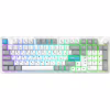 Клавиатура GamePro Asgard Drakkar Keychron Super Red Switch Wireless/Bluetooth/USB UA White (MK305WH) - Image 5