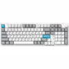Клавиатура GamePro Asgard Drakkar Keychron Super Red Switch Wireless/Bluetooth/USB UA White (MK305WH) - Image 1